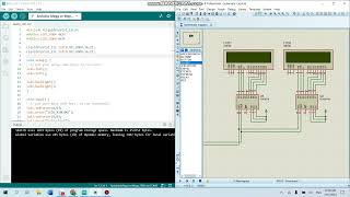 Giao tiếp 2 lcd cùng 1 lúc qua giao tiếp I2C [upl. by Leahey210]