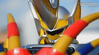 TMT041 Review DX Bakuryuu Sentai Abaranger MaxRyuuOh OoAbarenoh 爆竜戦隊アバレンジャー [upl. by Yenhpad]