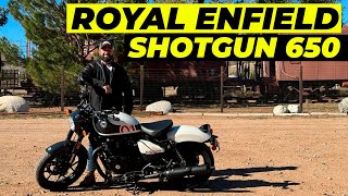 ROYAL ENFIELD SHOTGUN 650 motor equipamentos e preços [upl. by Enid]