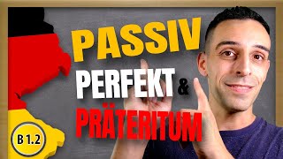 Passiv Deutsch Grammatik  Past Tense and Perfect Tense in Passive [upl. by Bernette]