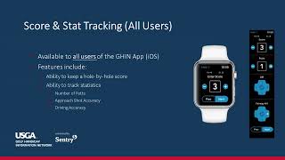 GHIN Apple Watch App Overview [upl. by Rabkin985]