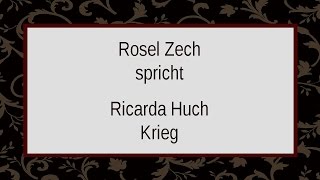 Ricarda Huch „Frieden“ 19121914 [upl. by Otreblif916]