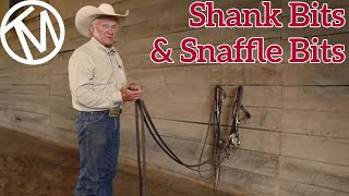 Comparing the Shank and Snaffle Bits  Terry Myers [upl. by Arni]