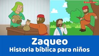 Zaqueo  Historia bíblica para niños [upl. by Yvor810]