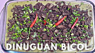 HOW TO COOK DINUGUAN BICOL [upl. by Luapnaes]