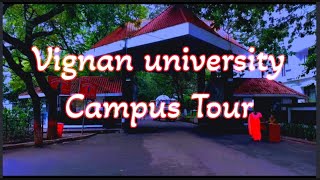 Vignan University campus tour trailer guntur 2022 racegurram [upl. by Adolpho]