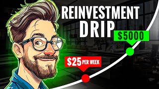 How to Turn 25Week into 5000 Monthly Dividends DRIP Strategy Revealed [upl. by Ishmael]