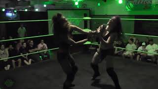 Monster Factory MFPW Riley Shepard vs Allie Recks with Special Referee Gabby Ortiz [upl. by Hartzel]