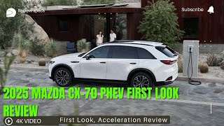 2025 Mazda CX70 PHEV First Look Review [upl. by Gore]