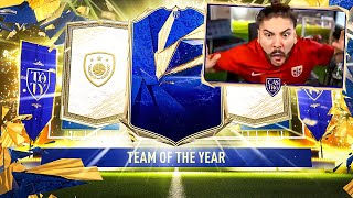 TOTY IN A PACK 10 MID ICON PACKS FIFA 21 [upl. by Nimar]