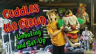 CUDDLES THE CLOWN Unboxing SetUp and Demo [upl. by Adiazteb]