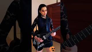 GUITAR QUEEN LARISSA LIVEIR guitarist guitarcover LARISSALIVEIR [upl. by Chrotoem645]