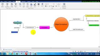 Video cómo elaborar mapa conceptual con Mindjet MindManager [upl. by Osicnarf]