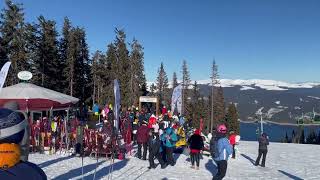 Romania in 30 sec Ski Resort Transalpina January 2022 [upl. by Emili928]