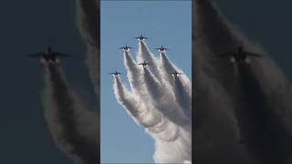 Merry Christmas from Japan Christmas tree formation with twinkling lights shown by Blue Impulse [upl. by Llertnad]