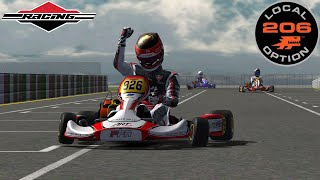 Onboard WIN Kart Racing Pro LO206 Ala wDaniel Fellows [upl. by Euqirat]