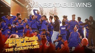 VUNBEATABLE WINS AGT THE CHAMPIONS SEASON 2  Americas Got Talent The Champions [upl. by Ahsinnod]