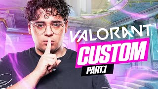 ON FAIT UN TOURNOI CUSTOM SUR VALORANT part 1 [upl. by Marienthal128]