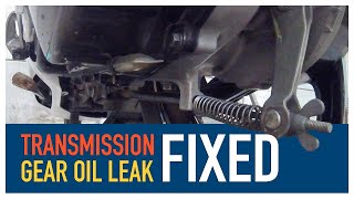 How to Fix Transmission Gear Oil Leak [upl. by Rap]