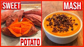 The Best Method for Mashed Sweet Potatoes  Holiday side dishes [upl. by Cid]