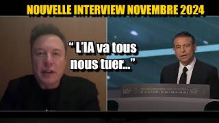 Nouvelle Interview Choc dElon Musk  il Prédit l’Avenir de l’IA Préparezvous [upl. by Camile]