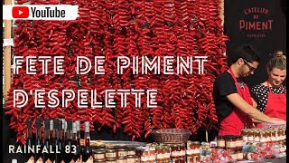 Espelette  la fête de piment lespelette pays basque [upl. by O'Mahony]