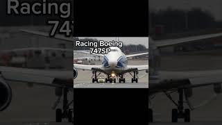 Racing a boeing 747SP aviation racing 747 boeing [upl. by Feledy841]