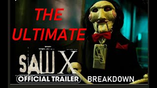 The Ultimate SAW X Trailer Breakdown  Analysis [upl. by Sida]