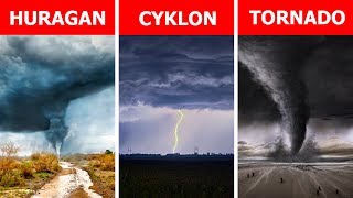 Huragan tornado cyklon  czym się różnią [upl. by Ahgem]