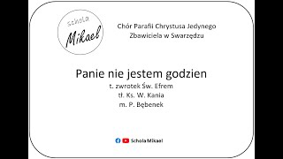 Panie nie jestem godzien  P Bębenek [upl. by Eiwoh]