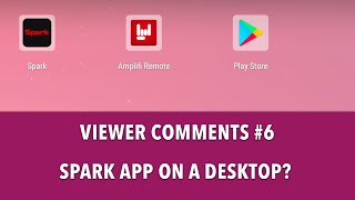 Can you use the Positive Grid Spark Amp App on a Desktop [upl. by Verine]