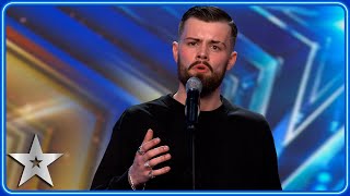 Harrison Pettman SURPRISES parents with EMOTIONAL cover  Auditions  BGT 2024 [upl. by Yeltihw]