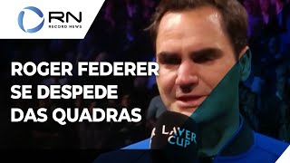 Roger Federer se despede oficialmente das quadras [upl. by Cthrine]