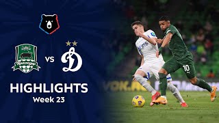 Highlights FC Krasnodar vs Dynamo 23  RPL 202021 [upl. by Oremor]