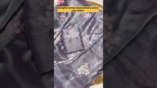 Designer jimmy choo burberry sareejimmy choo saree jimmychoosaree jimmychoo burberry viral [upl. by Salaidh]