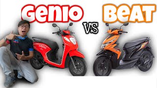 10 Reasons Why You Should Buy A Honda Genio Or A Honda Beat Fi in 2023  Comparison  Review  Price [upl. by Althee926]