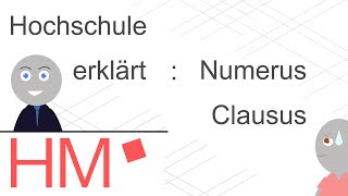 Hochschule erklärt Numerus Clausus und Grenznote [upl. by Madelle335]