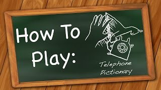 How to play Telephone Pictionary [upl. by Lewellen]