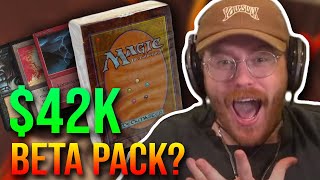 42000 MTG BETA STARTER DECK BREAK [upl. by Ainnet]