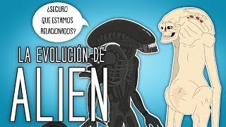 La evolución de Alien Animada El Xenomorfo [upl. by Tenay777]