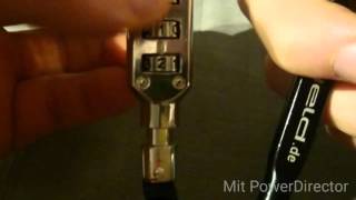 18 Held carabiner Combinationlock decoded [upl. by Aisad817]