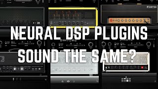 ALL NEURAL DSP PLUGINS COMPARISON 2023 [upl. by Leod]