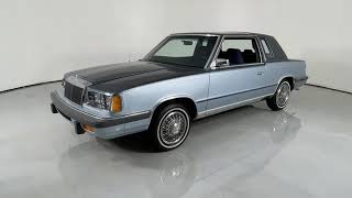 1986 Chrysler LeBaron For Sale [upl. by Brynna]