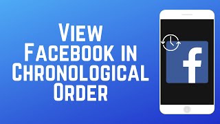 How to View Facebook Feed in Chronological Order on Mobile [upl. by Tima]