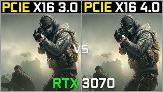 PCIe 40 vs PCIe 30 RTX 3070  Ryzen 5 5600X  Test in 8 Games [upl. by Manley]