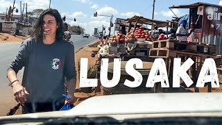 I DRIVE MY TOYOTA HILUX IN THE CAPITAL OF ZAMBIA S2EP26 [upl. by Ainoloppa]