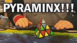 Yesterday I Learned to Solve a Pyraminx [upl. by Celestyn]