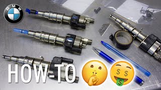 The SECRET To Replacing Index 12 Injectors FOR CHEAP on BMW N54 135i 335i 535i [upl. by Nnylrahc283]