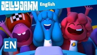 Jelly Jamm English A Day at the Races Childrens animation series S02  E55 [upl. by Hallette]