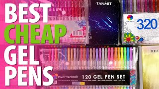 BEST CHEAP GEL PENS 10 Popular Brands Tested [upl. by Toulon]